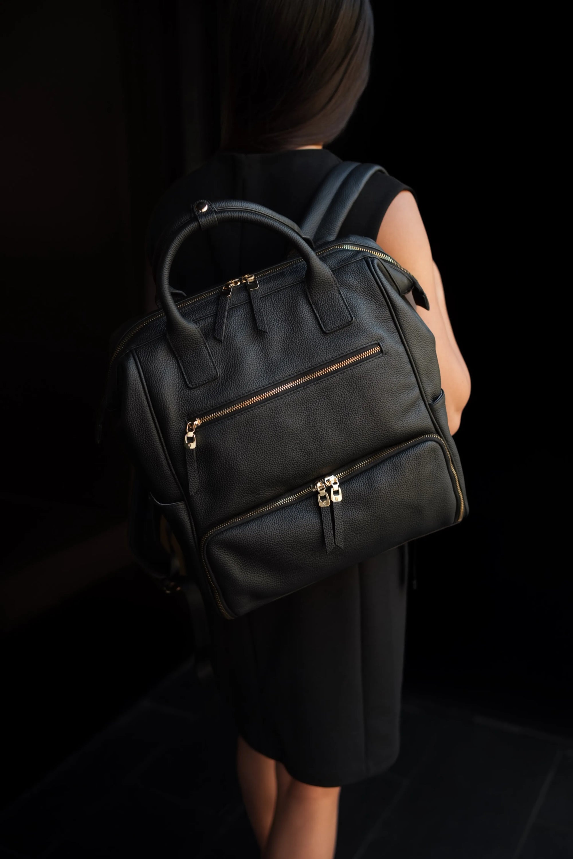 Nueue Ave Leather Commuter Backpack