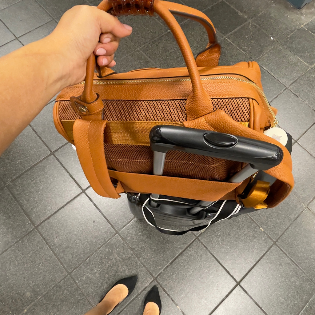 All-Day Leather Commuter Backpack