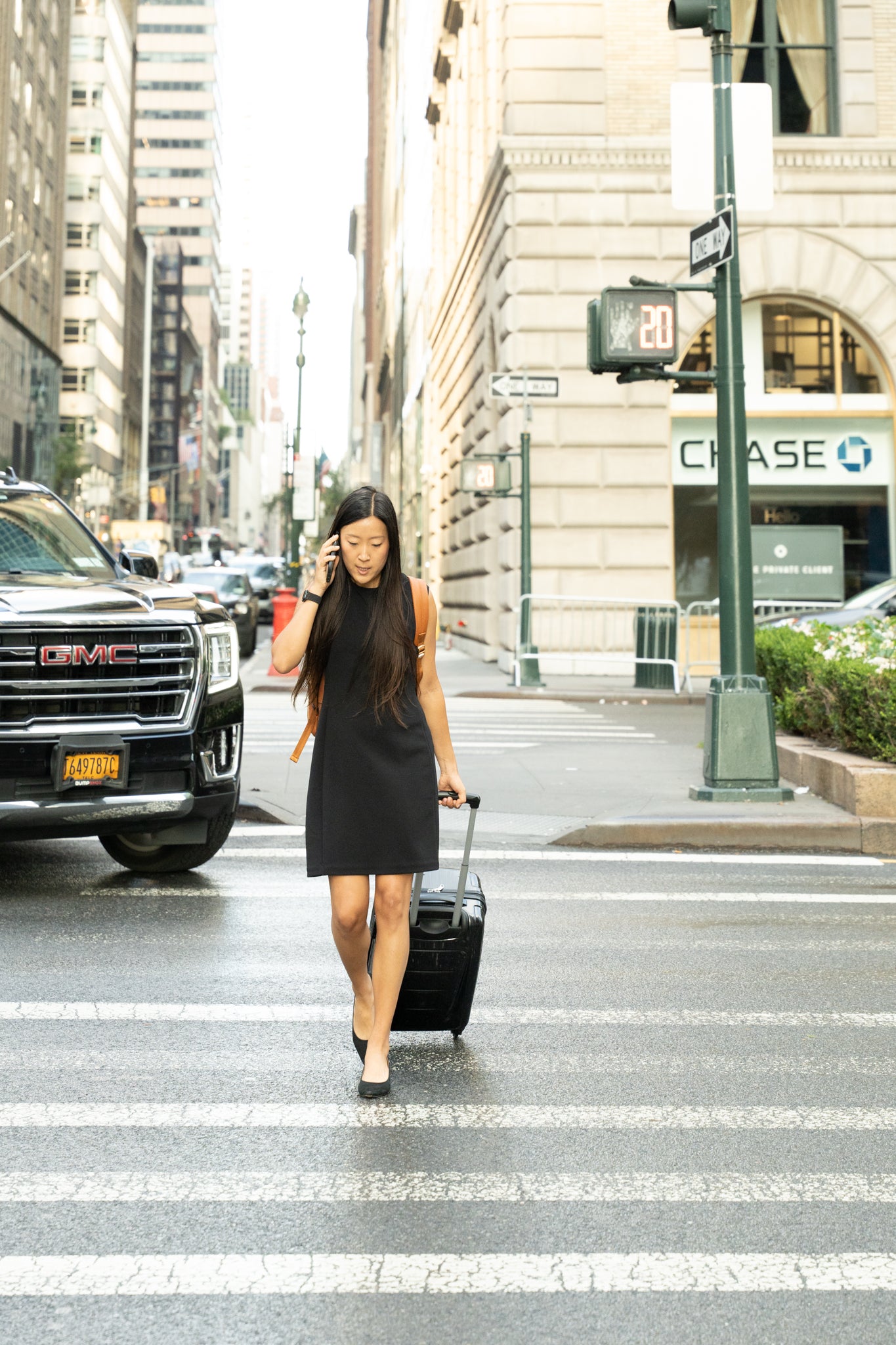 All-Day Leather Commuter Backpack